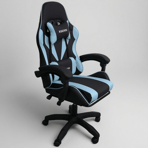 <span class=keywords><strong>Sedia</strong></span> da Gaming <span class=keywords><strong>Ergonomica</strong></span> Girevole con Poggiapiedi, Reclinabile a 135°, Schienale Alto in Pelle per Casa e <span class=keywords><strong>Ufficio</strong></span> - Product Image 3