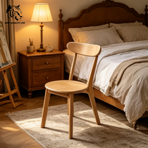 Silla de comedor de madera personalizada, ecológica, para hotel, de proveedor chino, buen precio, MOQ bajo, personalizable, muebles para comedor. - Product Image 2