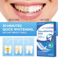 Tiras Blanqueadoras de Dientes con Empaque Personalizado, Bajo MOQ, Ideales para Viajes, Empaquetadas Individualmente, para Cuidado Bucal en Movimiento