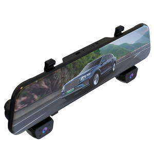 Caméra de tableau de bord CPT Sync Recording 3 objectifs 4 canaux 360 degrés avec écran tactile, streaming complet, rétroviseur, 4 objectifs, WiFi, GPS, vision nocturne - Product Image 6