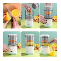 Presse-agrumes électrique portable compact et sûr, rechargeable, pour oranges, citrons et citrons verts - Offre Spéciale