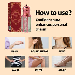 Perfume árabe de Oriente Medio, aceite esencial de alta concentración, fórmula sin alcohol, fragancia duradera, stock de fábrica. - Product Image 2