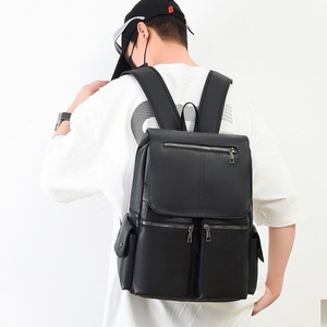 Nouveau Sac à Dos Rétro en <span class=keywords><strong>Cuir</strong></span> PU Durable Grande Capacité Tendance Cool pour Étudiants Sac d'École Décontracté <span class=keywords><strong>Homme</strong></span> Femme Voyage 37 - Product Image 3