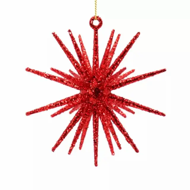 Маленькая Рождественская небьемая блестящая 3D-звезда в форме звезды креативная пластиковая необычная звезда для украшения дерева