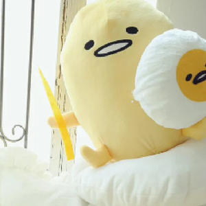 Japonés 7 pulgadas Gudetama dibujos animados Anime yema de huevo peluche bolas perezosas Super suave almohada de felpa para niños - Product Image 6