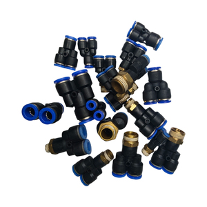 Raccord pneumatique rapide PE PX PY <span class=keywords><strong>PB</strong></span>, coupleur droit à insertion rapide pour tuyau d'air, connecteur pneumatique 1/4" à 1/2" - Product Image 4