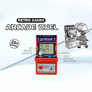 Máquina de Juegos Arcade Mini Popular, Juguete Electrónico Educativo de Bolsillo con Juego Clásico Retro para Niños - Product Image 3