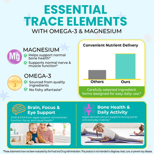 Acentiallabs Gummies Détox pour Enfants à la Zéolite pour le Soutien Osseux et Musculaire, Santé et Fonction Osseuse et Musculaire - Product Image 4