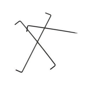 Bộ Ổn Định Lớp Phủ Bằng Thép Không Gỉ Màu Đen Bộ Ổn Định Bàn Phím 6u Mẫu Không Có Lò Xo - Product Image 2