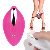 Top-Ranking Tragbarer Klitoris-Stimulator Kabellose Fernbedienung Sicheres Silikon 10 Vibrationsmodi Masturbations-Höschen-Vibrator
