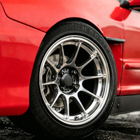 Jantes personnalisées légères de 17, 18 et 19 pouces, 5x100, 5x112, 5x114.3 pour voitures de course JDM, voitures sport européennes, style Konig Hypergram, jantes forgées