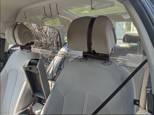 VONVIK 2020 Nouvelle <span class=keywords><strong>protection</strong></span> en plastique acrylique <span class=keywords><strong>Plexiglas</strong></span> Séparateur Sneeze Guard pour Taxi Conducteur de véhicule passag - Product Image 2