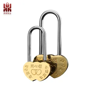 40MM NO KEY Love Locks coppia scenic spot Sculpture marry Factory direct supply