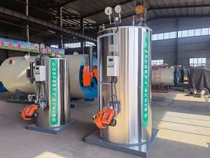 Caldera de gas natural de tubo de fuego vertical automática para salida de vapor industrial Venta caliente en América <span class=keywords><strong>Latina</strong></span> para plantas de procesamiento de alimentos - Product Image 4