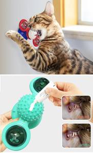 Juguete para Gatos con Resorte y Bola Giratoria, Juguete de Entretenimiento para Gatos con Lindo Dibujo Animado - Product Image 6