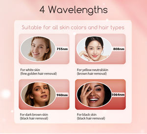 Machine d'épilation laser à diode 808 nm à prix d'usine, 4 longueurs d'onde, épileur de <span class=keywords><strong>table</strong></span> de qualité médicale 1000 W, refroidissement eau/air, écran tactile 10 pouces - Product Image 6