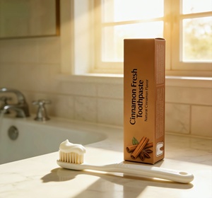 <span class=keywords><strong>Dentifrice</strong></span> antibactérien entièrement naturel à la cannelle et à la menthe pour les dents et les <span class=keywords><strong>gencives</strong></span> <span class=keywords><strong>sensibles</strong></span>, soin buccal, <span class=keywords><strong>meilleur</strong></span> <span class=keywords><strong>dentifrice</strong></span> réparateur - Product Image 4