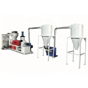 PP PE air cooling plastic pelletizer/plastic granulator machine/plastic granulating pelletizing machine