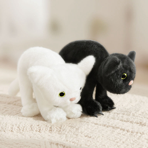 Juguete de peluche de gato asustador, fabricante de animales de peluche, juguetes para bebés, regalos de cumpleaños, almohadas de cama, juguetes para dormir - Product Image 6