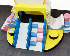 Équipement de jeu souple tout-en-un Nanpak en <span class=keywords><strong>bois</strong></span> <span class=keywords><strong>et</strong></span> <span class=keywords><strong>PVC</strong></span> pour intérieur/extérieur, toboggan, ramper, grimper, pour usage commercial, scolaire <span class=keywords><strong>et</strong></span> domestique - Product Image 3