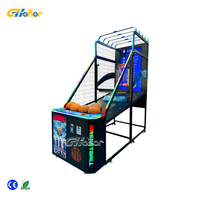 Terrain de jeu intérieur pour parc d'attractions Jeu de sport Machine de basket-ball LCD Jeu de simulation de basket-ball