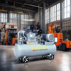 O compressor de ar de alta pressão industrial novo do pistão 25bar 30bar para a mineração lubrificou com tensão movida a gás do motor 380v