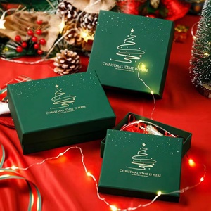 2023 Latest Models Luxury Packaging Decorative <b>Christmas</b> Gift Cardboard Paper Gift <b>Box</b> With Lid - Product Image 4