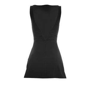 Viviblook C26DS030 Vestido Casual para Mujer, Nuevo Vestido Sexy sin Mangas con Espalda Descubierta y Pliegues, Mini Vestidos para Damas - Product Image 6