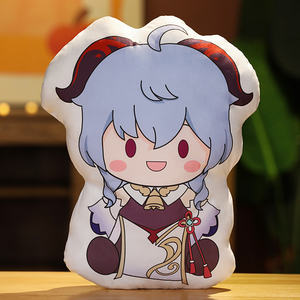 หมอนอะนิเมะน่ารัก Genshi ลดแรงกระแทกของมังงะ Xiao Zhongli arataki <span class=keywords><strong>itto</strong></span> Tartaglia หมอนตุ๊กตายัดไส้ของเล่น - Product Image 4