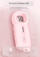 JMD-260 Mini perceuse à ongles portable transfrontalière pour usage domestique avec moteur à balais en carbone, batterie haute capacité, kit de manucure