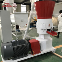 Machine de fabrication de granulés d'aliments pour volaille et bétail