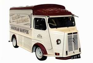 Tren Comercial Vintage con Mesa de Vapor y Sombrilla, Remolque de <span class=keywords><strong>Comida</strong></span> Móvil para Esquinas de Calle y Partidos de Béisbol - Product Image 3