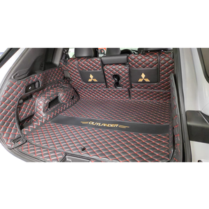 <span class=keywords><strong>Tapis</strong></span> de coffre de voiture en cuir de luxe de qualité 7d pour Mitsubishi Outlander - Product Image 3