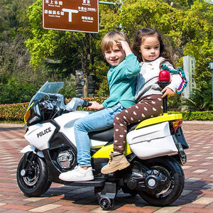 Grosses motos <span class=keywords><strong>électrique</strong></span>s <span class=keywords><strong>12V</strong></span> pour enfants, vélo pour bébés, motos, voiture de <span class=keywords><strong>police</strong></span> pour enfants avec alarme lumineuse - Product Image 5