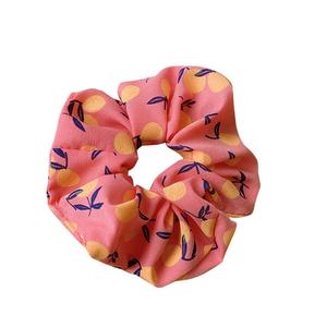 Groothandel Bulk 27 Kleuren Mode Zomer Haarband Knot Geprint Dames Aardbei Goedkope Haarband Kinderen Scrunchie Schattige Scrunchies Fruit - Product Image 3