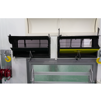 Nouveau Muhe entrée d'air électrique PP/plastique ferme bétail volaille serre Ventilation fenêtre manuel automatique 1 an de garantie