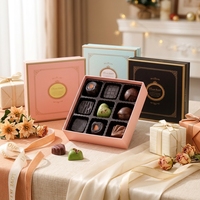 Boîte cadeau de Noël en carton pour chocolats et bonbons, idéale pour maman et les cadeaux de fin d'année