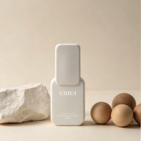 Flacon de luxe personnalisé en verre pour fond de teint, emballage cosmétique vide, transparent dépoli, avec bouchon à vis, 20ml/30ml, carré, doré, pour sérum de soin de la peau 50g
