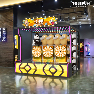 Tolefun Grand 3m Métal Midway Crossbowman Sports de plein air Divertissement Carnaval Jeu Prix Stand Fun Fair Jeux - Product Image 4