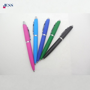 Logo personnalisé stylos à bille clic en plastique ABS avec clip stylo à bille simple pour l'écriture quotidienne promotionnel prix bon marché - Product Image 2