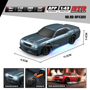 HB-RP430 Auto RC da Corsa e Drift 1/43 2.4G con Controllo APP, 4WD ad Alta Velocità, Giroscopio ESP - Product Image 3