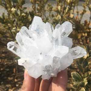 Cristal de Cuarzo Blanco Natural Curativo, Geoda de Cristal para Decoración del Hogar - Product Image 1