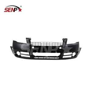 SENPEI Auto Car Body System Parts Front Bumper Cover For 2005-2009 Audi A4 Quattro And A4 07-09 S4 Primed Plastic 8E0807105NGRU