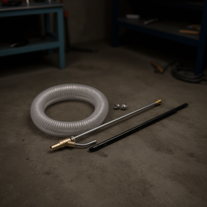 <b>Sandblasting</b> Lance With Hose And Nozzle For Cleaning Machines Air Spray Gun - Product Image 3