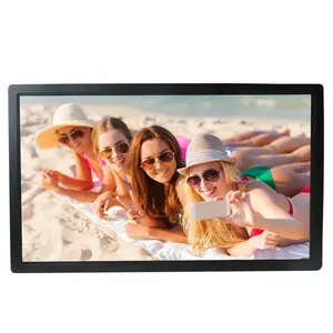 Android Frame 27 "32" Inch Muurbevestiging Wifi Scherm Kiosk Indoor Reclame Mediaspeler En Digitale Bewegwijzering Displays