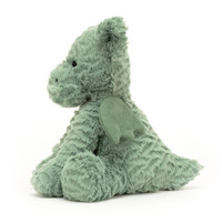 Peluche Jelly Cat Fuddlewuddle Dragon, jouets en peluche de taille moyenne, poupées douces et mignonnes, parfaites pour un cadeau d'anniversaire