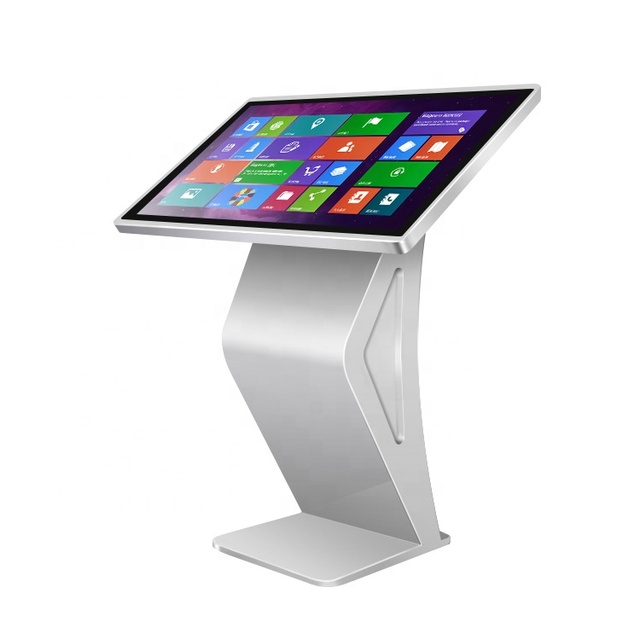 Cosun 55 Inch Computer Multimedia Display Case Indoor Digital Table Interactive Standing Android Touch Screen Information Kiosk