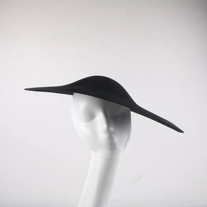 <span class=keywords><strong>Sombreros</strong></span> de tela tipo lino para dama, base de lino Royal <span class=keywords><strong>Ascot</strong></span>, base de fascinador ovalada grande clásica - Product Image 5