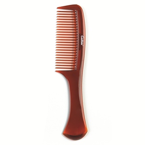 Peine de estilismo Widex de plástico ámbar antiestático de dientes anchos al por mayor - Product Image 1