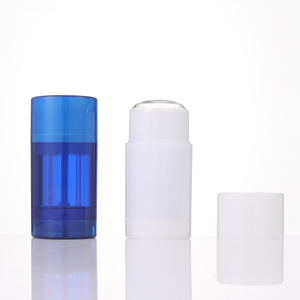 Empty Transparent Clear Blue White Plastic Remove Sweat Packaging Deodorant Stick <strong>Tube</strong> for Personal Care - Product Image 2